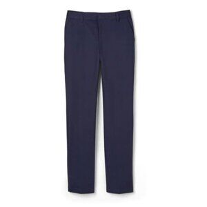 NWT Boy's French Toast Relaxed Fit Twill Pant Navy Size 8